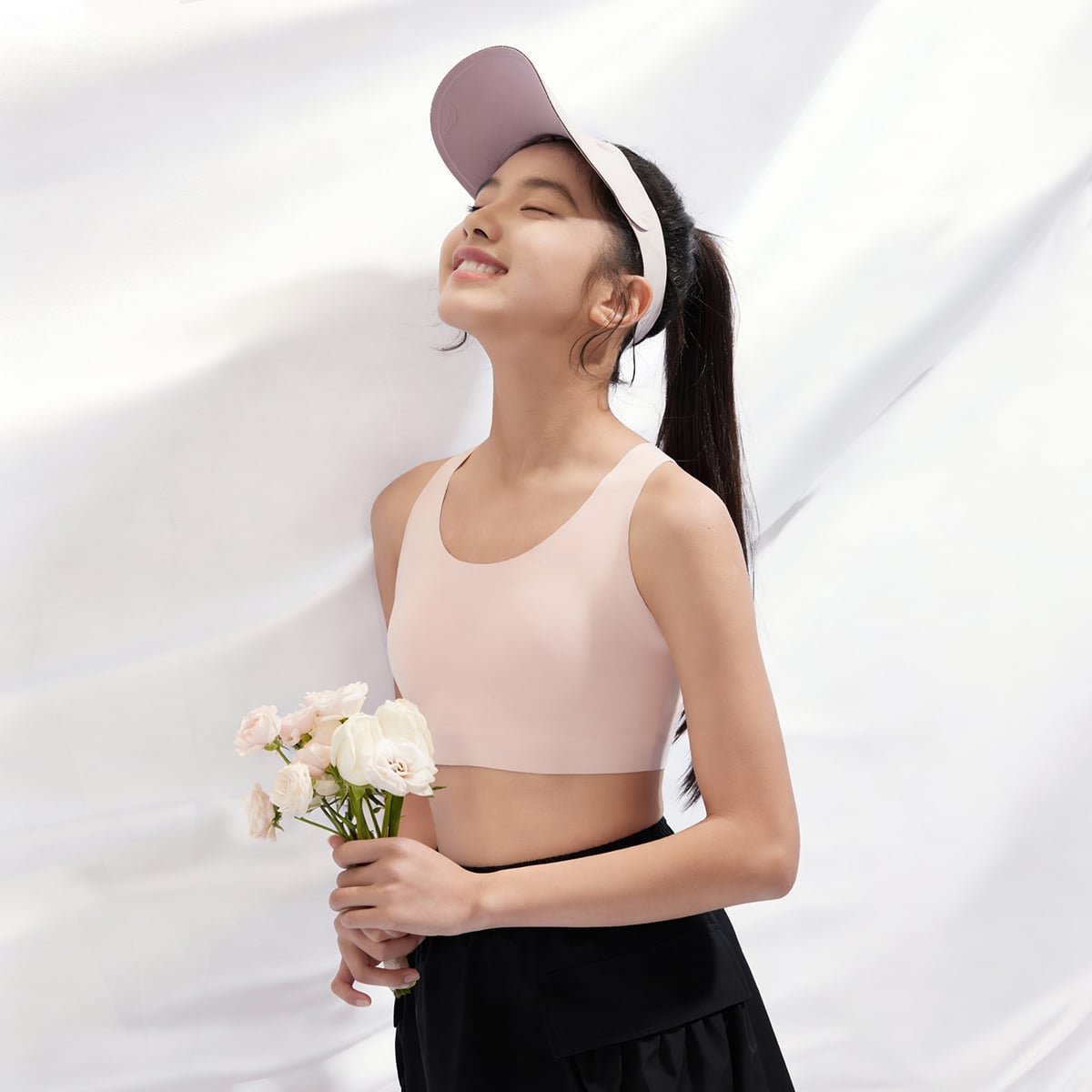 Áo Bra Thể Thao Bé Gái Anta Kids 392628973-3
