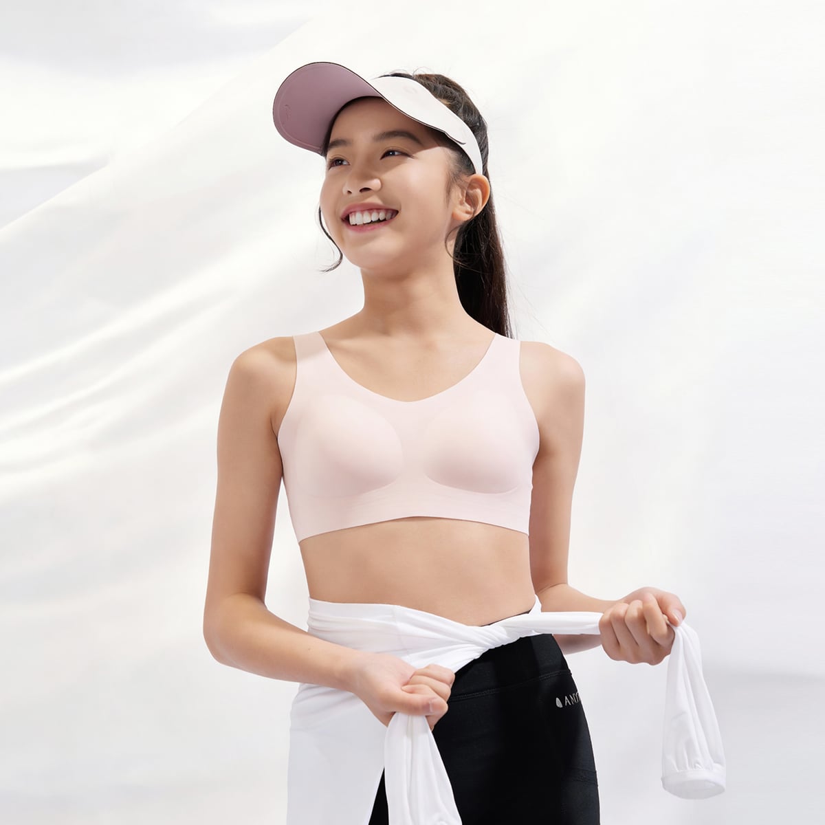 Áo Bra Thể Thao Bé Gái Anta Kids Campus 392628974-2