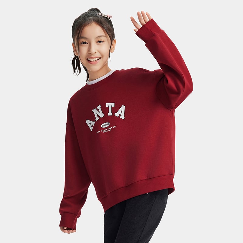 Áo Sweater Thời Trang Bé Gái Anta Kids A62537702-9