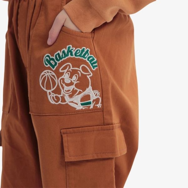 Quần Dài Bóng Rổ Bé Trai Basketball-Kt Anta Kids W352349506