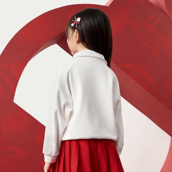 Áo Sweater Thời Trang Bé Gái Anta Kids 3626A9749-3