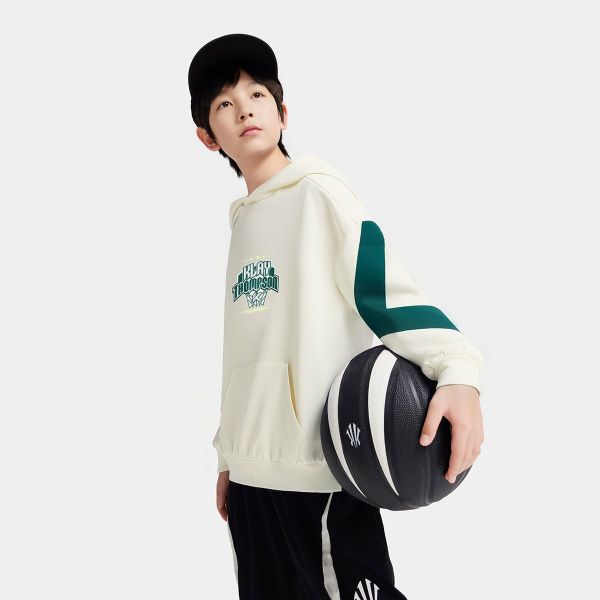 Áo Hoodie Thể Thao Bé Trai Anta Kids Klay Thompson 3525D1708-1