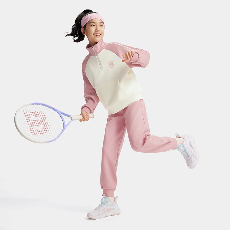 Bộ Quần Áo Thể Thao Bé Gái Anta Kids A62537708-1