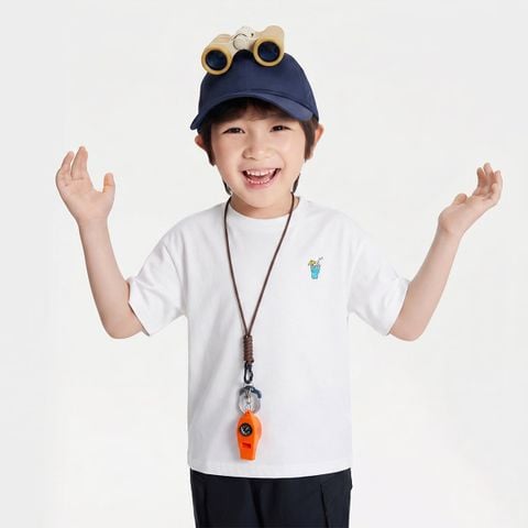 Áo Phông Ngắn Tay Thể Thao Bé Trai Anta Kids 352437116R-1