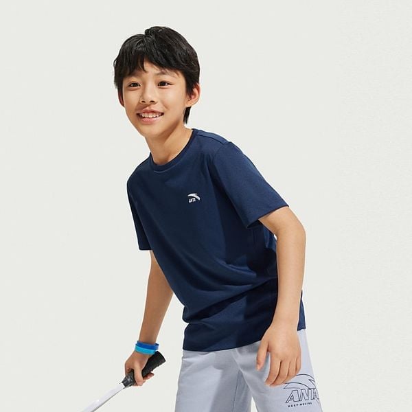 Áo Phông Ngắn Tay Bé Trai Anta Kids Running A725B7108-7