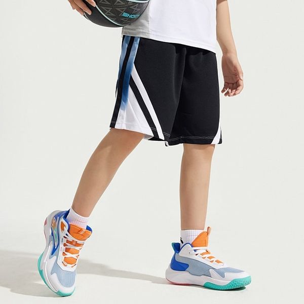 Quần Short Bé Trai Anta Kids Basketball 3525B1703-3