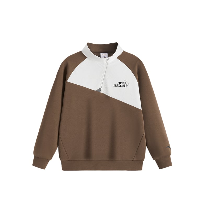 Áo Sweater Thể Thao Bé Trai Anta Kids A72536714-4