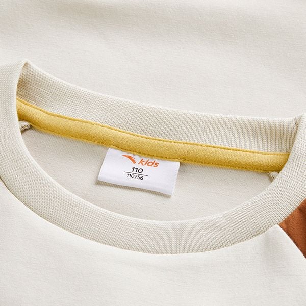 Áo Phông Dài Tay Thời Trang Thể Thao Bé Trai Anta Kids 3525A9704