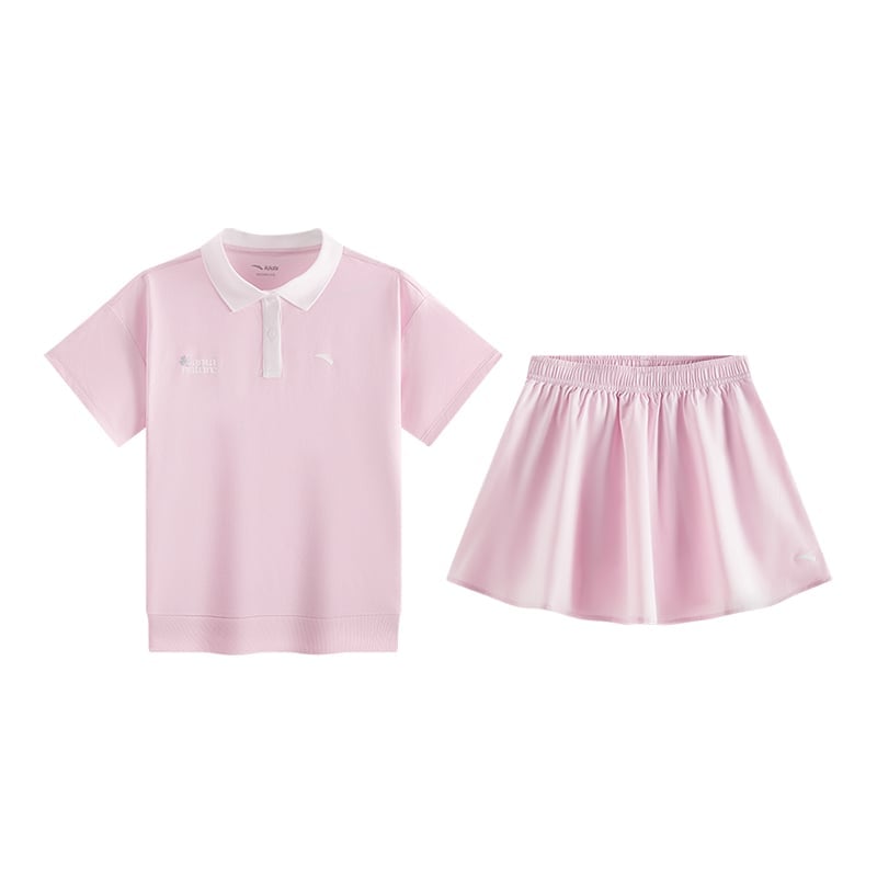 Bộ Đồ Thể Thao Bé Gái Anta Kids 3625C9304-1