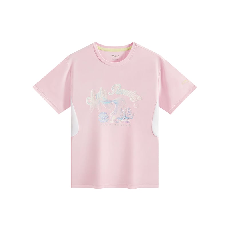 Áo Phông Thể Thao Bé Gái Anta Kids 3625B9105-1