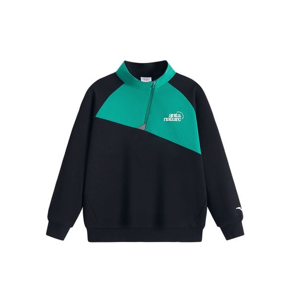 Áo Sweater Thể Thao Bé Trai Anta Kids A72536714-3