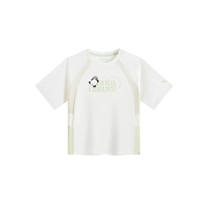 Áo Phông Thể Thao Bé Trai Anta Kids 3525C9101-1
