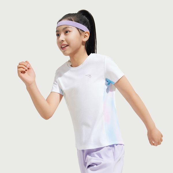 Áo Phông Thể Thao Bé Gái Anta Kids 3625B5105-1