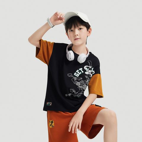 Áo Phông Tay Ngắn Thời Trang Anta Kids Monkey King A524C8101