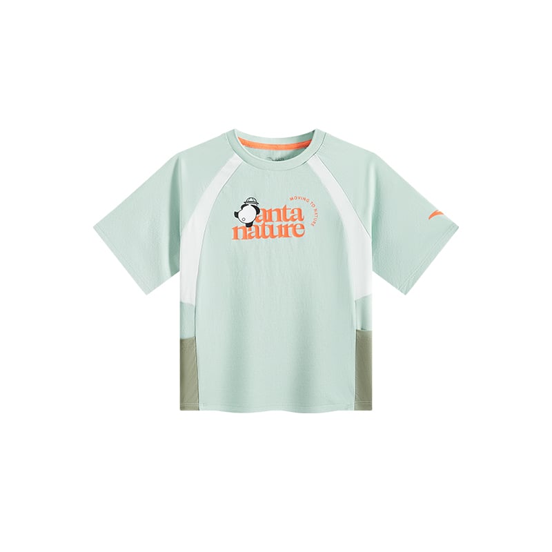 Áo Phông Thể Thao Bé Trai Anta Kids 3525C9101-2