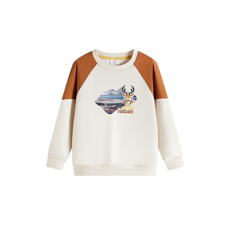 Áo Phông Dài Tay Thời Trang Thể Thao Bé Trai Anta Kids 3525A9704