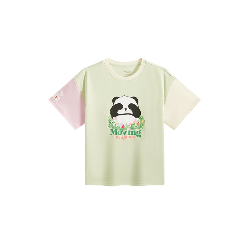 Áo Phông Thể Thao Bé Gái Anta Kids 3625C9103-1