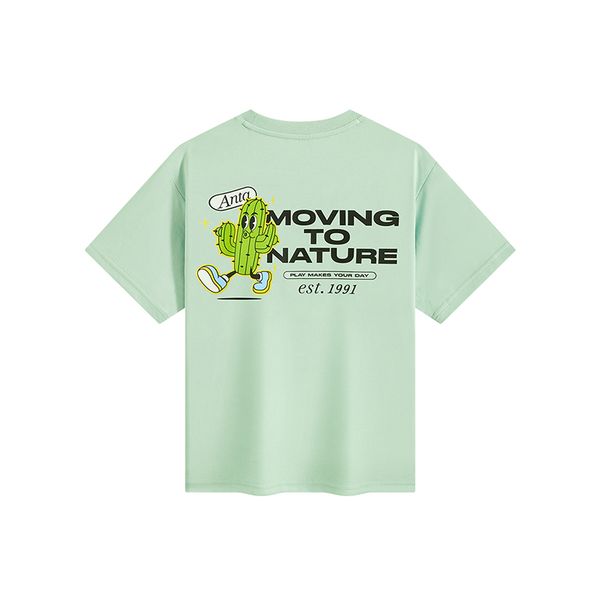 Áo Phông Ngắn Tay Thể Thao Bé Trai Anta Kids 352527102U-2