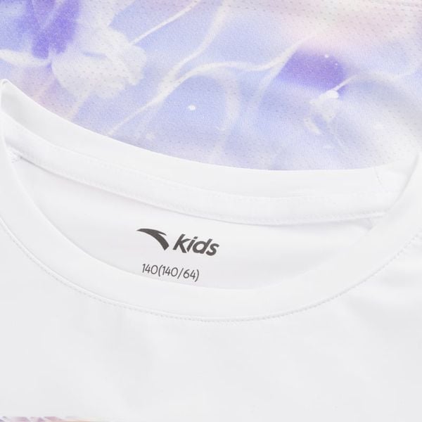 Áo Phông Thể Thao Bé Gái Anta Kids 3624B5102-1