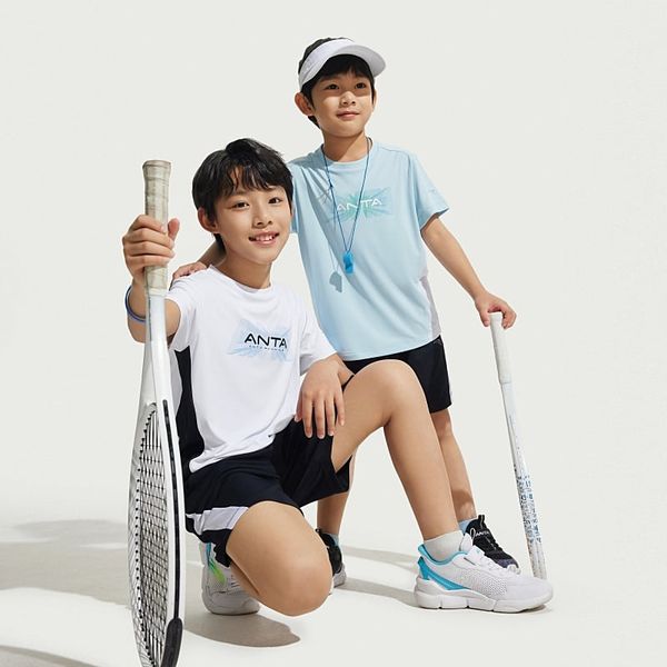 Bộ Quần Áo Thể Thao Bé Trai Anta Kids A525B7714-1