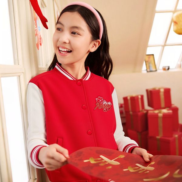 Áo Khoác Thời Trang Bé Gái Anta Kids CNY 3626A8739-2