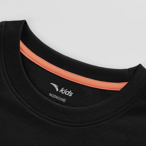 Áo Phông Ngắn Tay Thể Thao Bé Trai Anta Kids 3525C1104-4