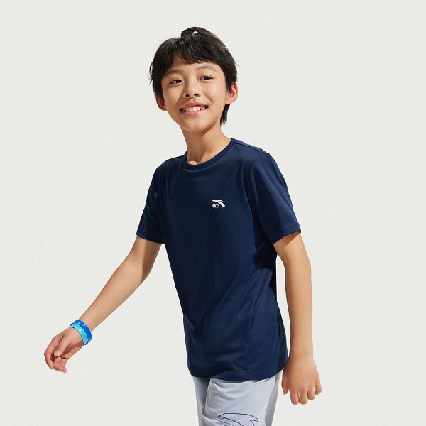 Áo Phông Ngắn Tay Bé Trai Anta Kids Running A725B7108-7