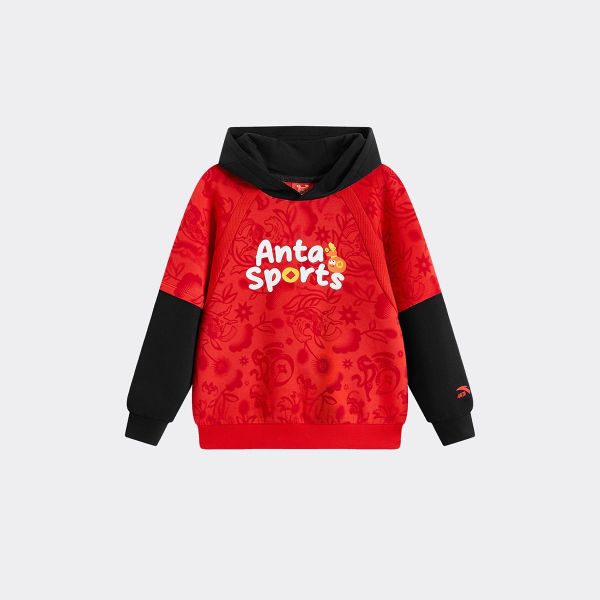 Áo Hoodie Thời Trang Bé Trai Anta Kids 3526A9722-3