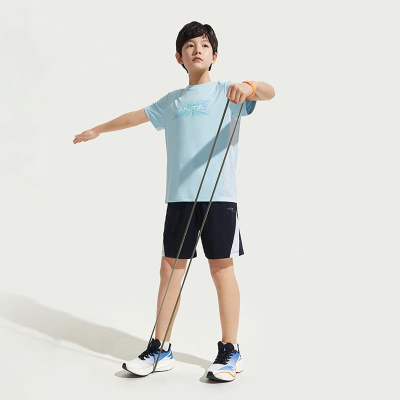 Bộ Quần Áo Thể Thao Bé Trai Anta Kids A525B7714-4