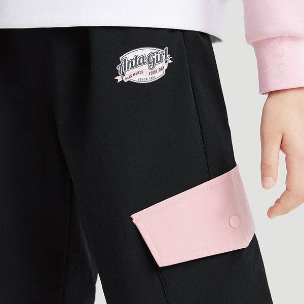 Quần Dài Thể Thao Bóng Rổ Bé Gái Anta Kids 3624C1501