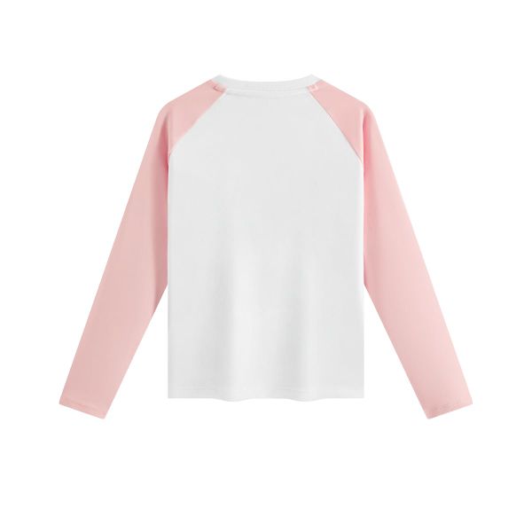 Áo Phông Dài Tay Thời Trang Bé Gái Anta Kids 3625C8401-1