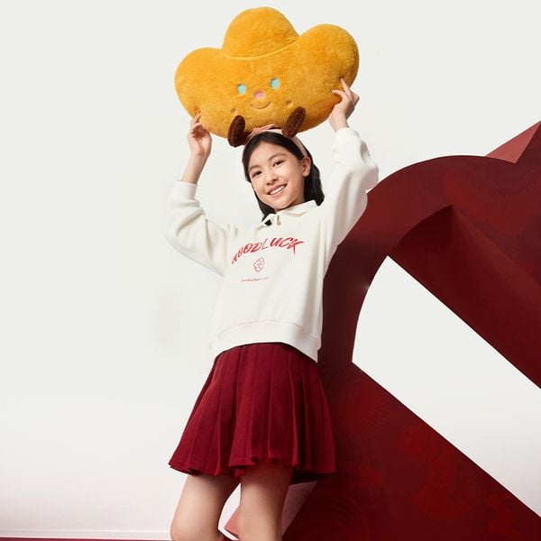 Áo Sweater Thời Trang Bé Gái Anta Kids 3626A8710-1