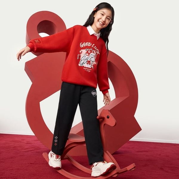 Quần Dài Thời Trang Bé Gái Anta Kids 3626A8713-1