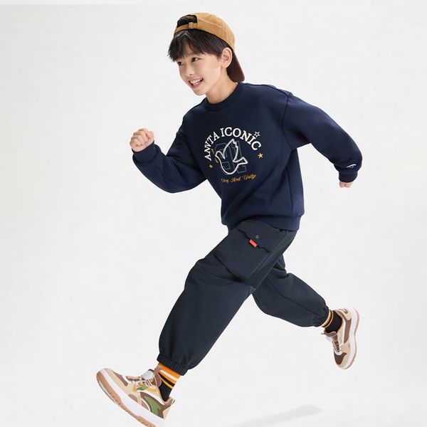 Áo Sweater Thể Thao Bé Trai Anta Kids 3526A8717-3