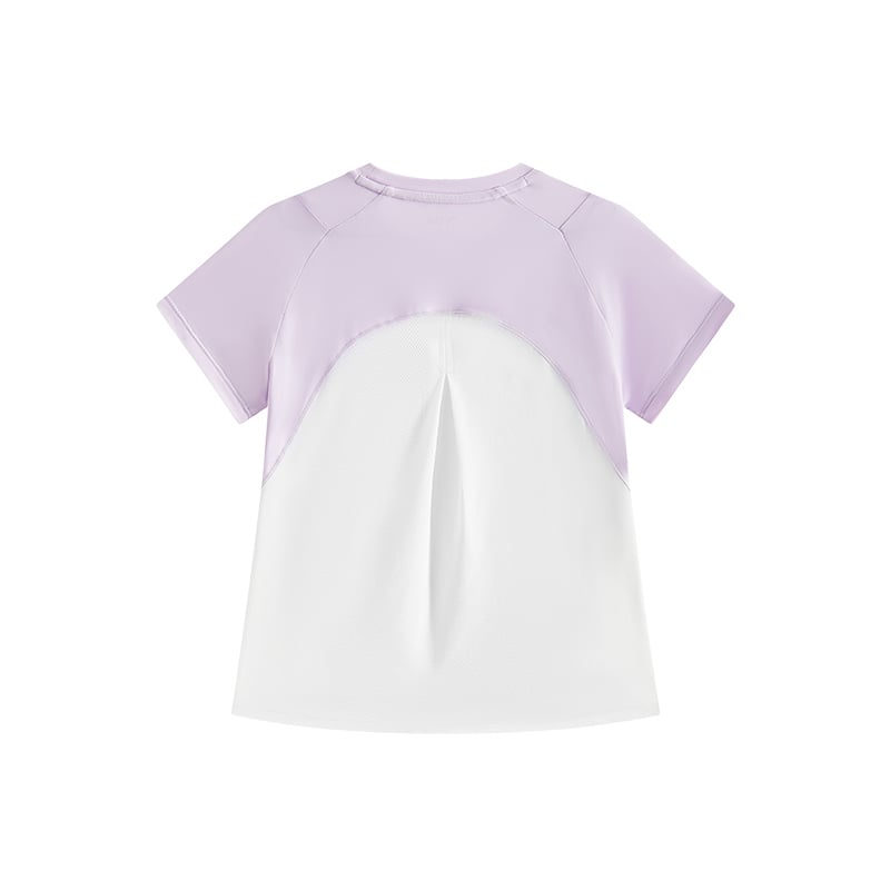 Áo Phông Ngắn Tay Thể Thao Bé Gái Anta Kids 3625B5101-2