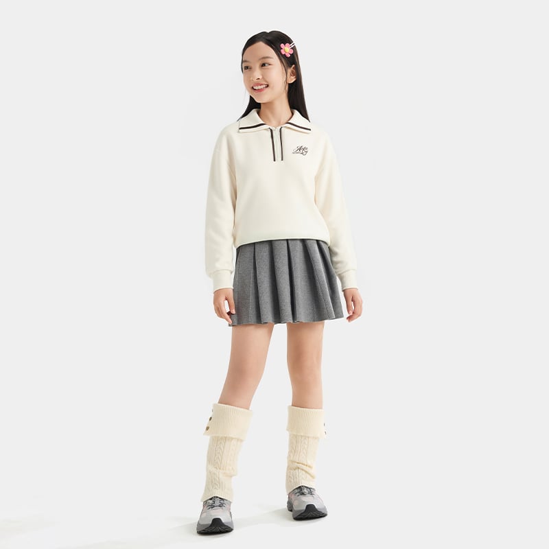 Áo Sweater Thời Trang Bé Gái Anta Kids 3626A8727-1