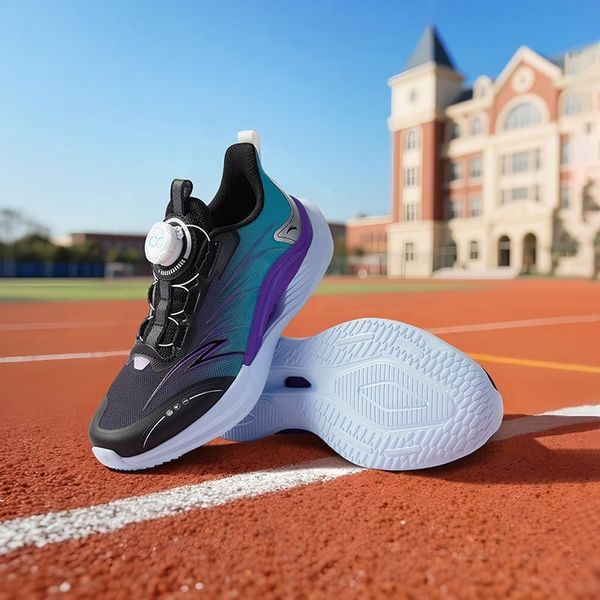 Giày Chạy Thể Thao Bé Trai Size 34-39 Anta Kids Riding The Wind A125C5514-3