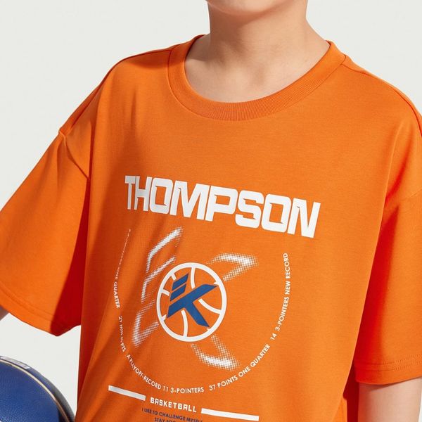 Áo Phông Ngắn Tay Bé Trai Anta Kids Basketball 3525B1107-3
