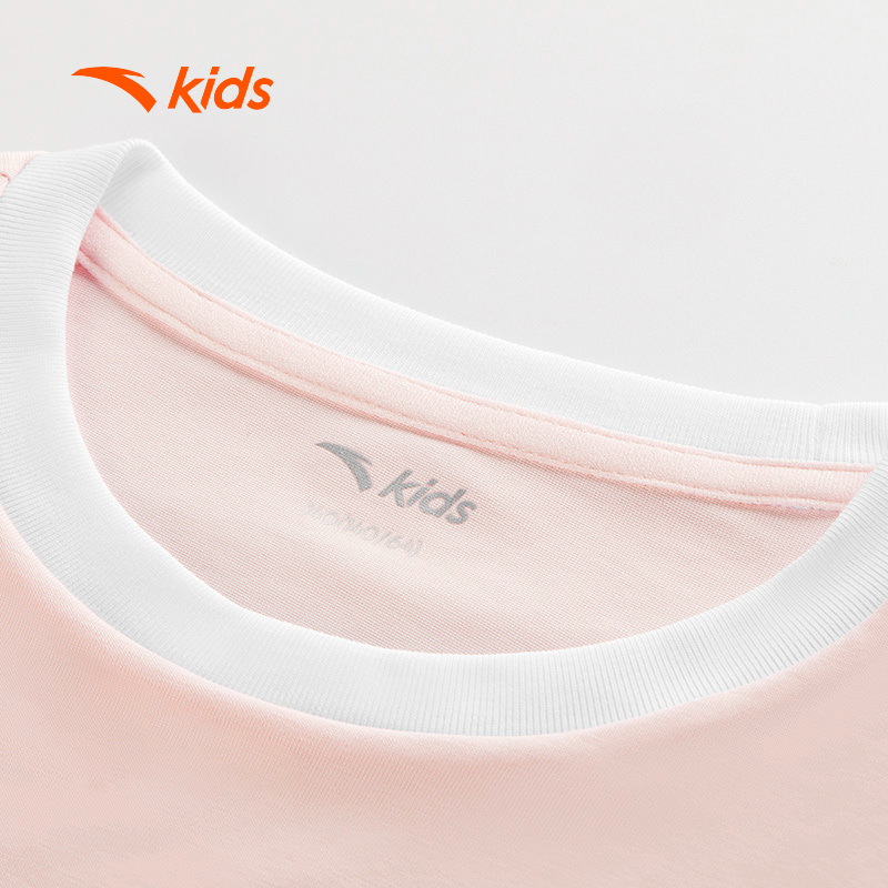 Áo Phông Thể Thao Bé Gái Anta Kids 3625C6107-2