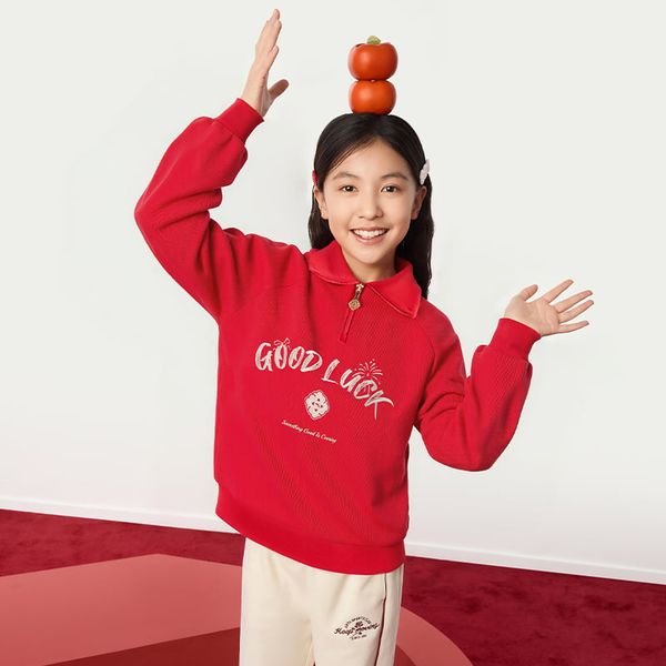 Áo Sweater Thời Trang Bé Gái Anta Kids 3626A8710-2