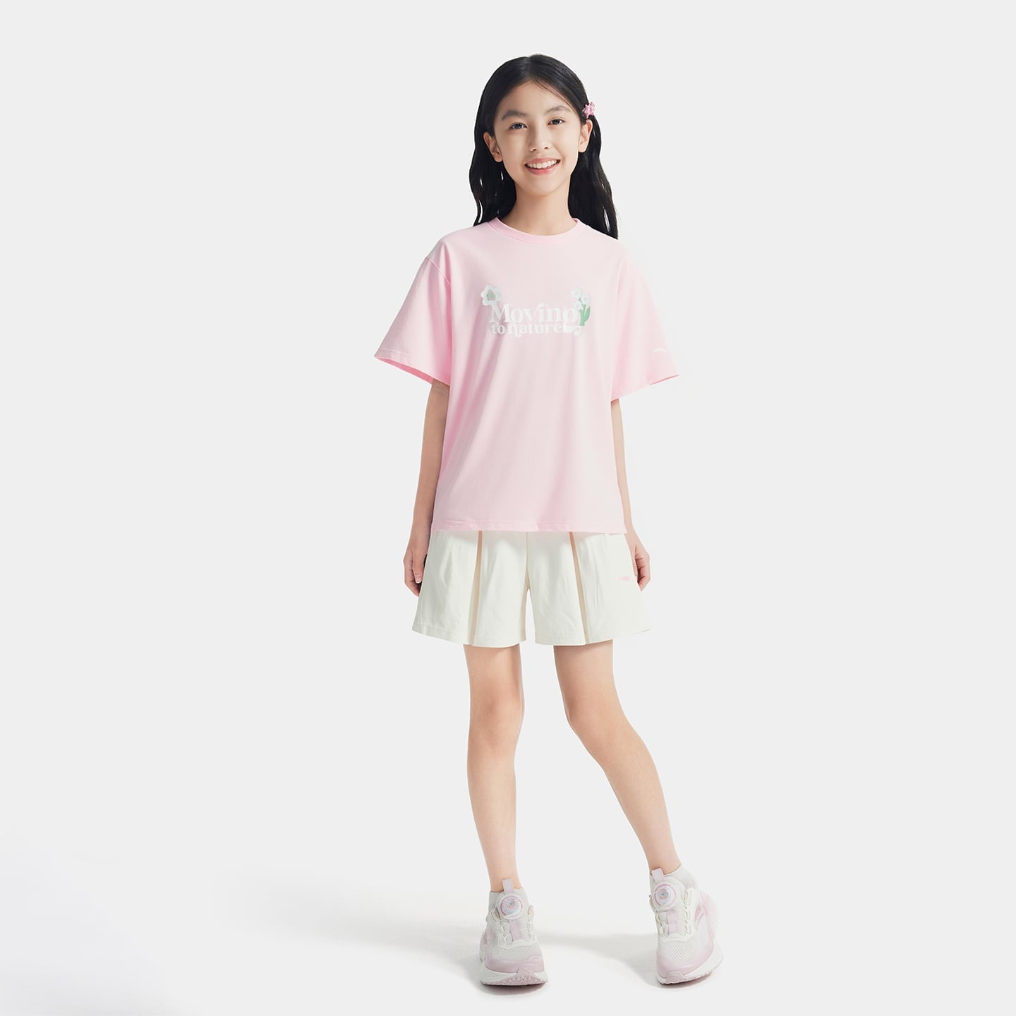 Bộ Đồ Thể Thao Bé Gái Anta Kids 3625C9727-1