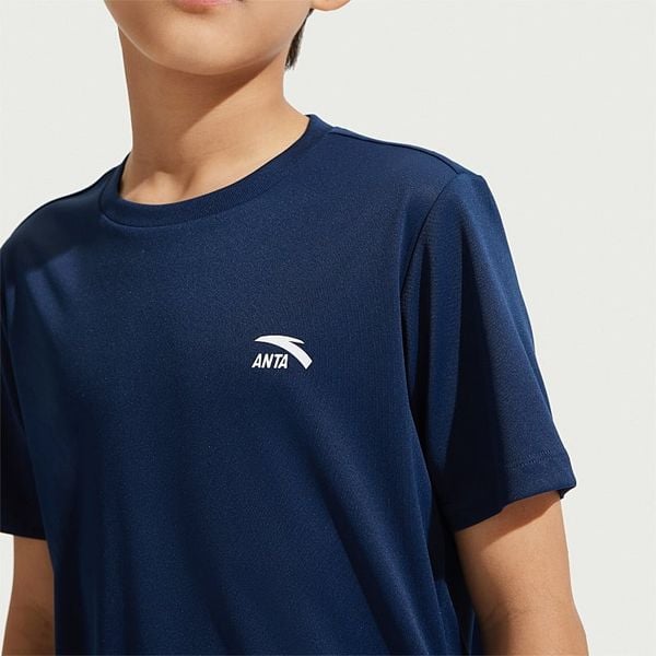 Áo Phông Ngắn Tay Bé Trai Anta Kids Running A725B7108-7