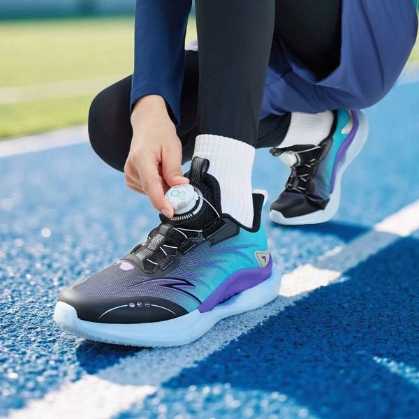 Giày Chạy Thể Thao Bé Trai Size 34-39 Anta Kids Riding The Wind A125C5514-3