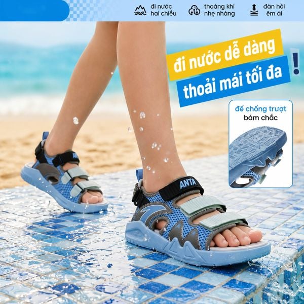 Sandals Bé Trai Size 33 - 40 Anta Kids A12626974-3