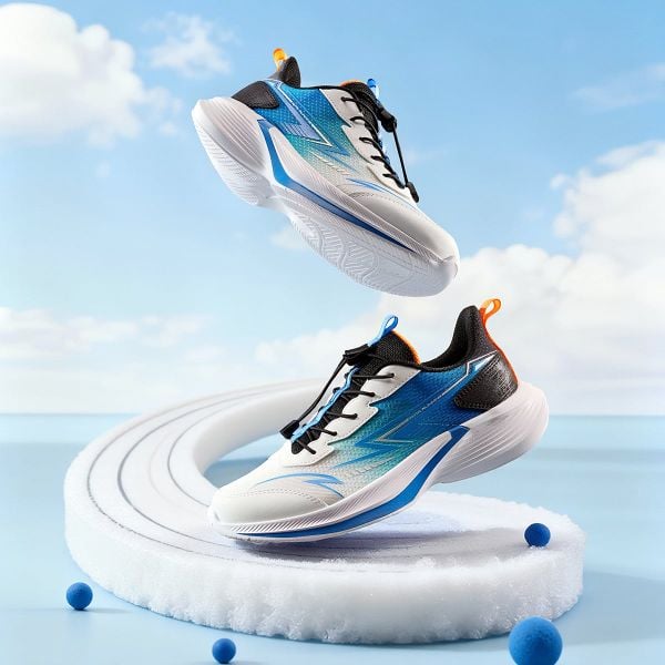 Giày Chạy Thể Thao Bé Trai Size 33-40 Anta Kids Cloud A126B5540-4