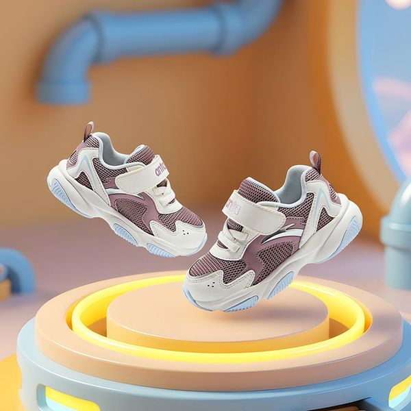 Giày Thể Thao Bé Gái Size 20-27 Anta Kids Meow Meow A22430003H-4