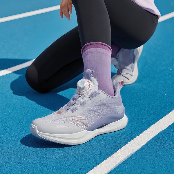 Giày Chạy Thể Thao Bé Gái Size 34-38 Anta Kids Riding The Wind A225C5514-2