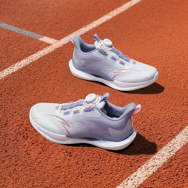 Giày Chạy Thể Thao Bé Gái Size 34-38 Anta Kids Riding The Wind A225C5514-2