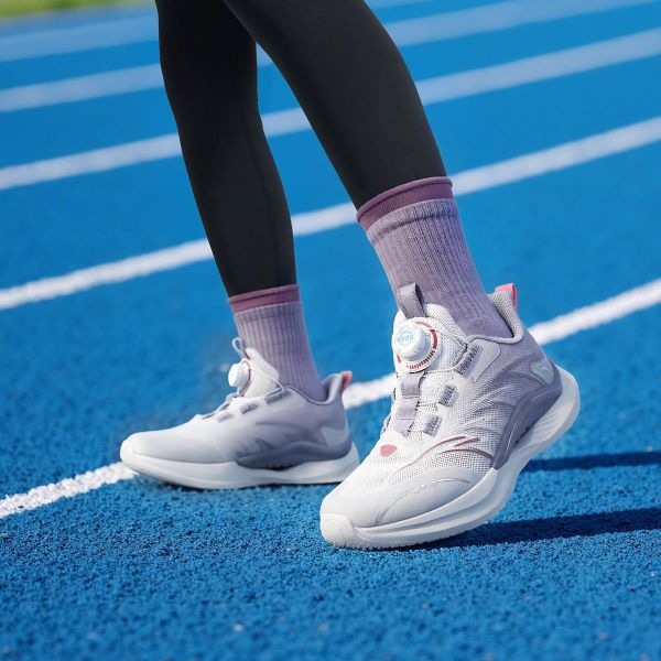 Giày Chạy Thể Thao Bé Gái Size 34-38 Anta Kids Riding The Wind A225C5514-2