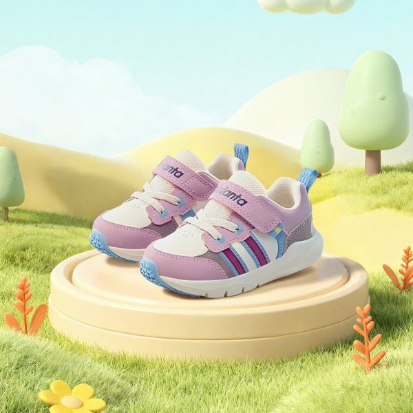 Giày Tập Đi Bé Gái Size 20-27 Anta Kids A22610015-1
